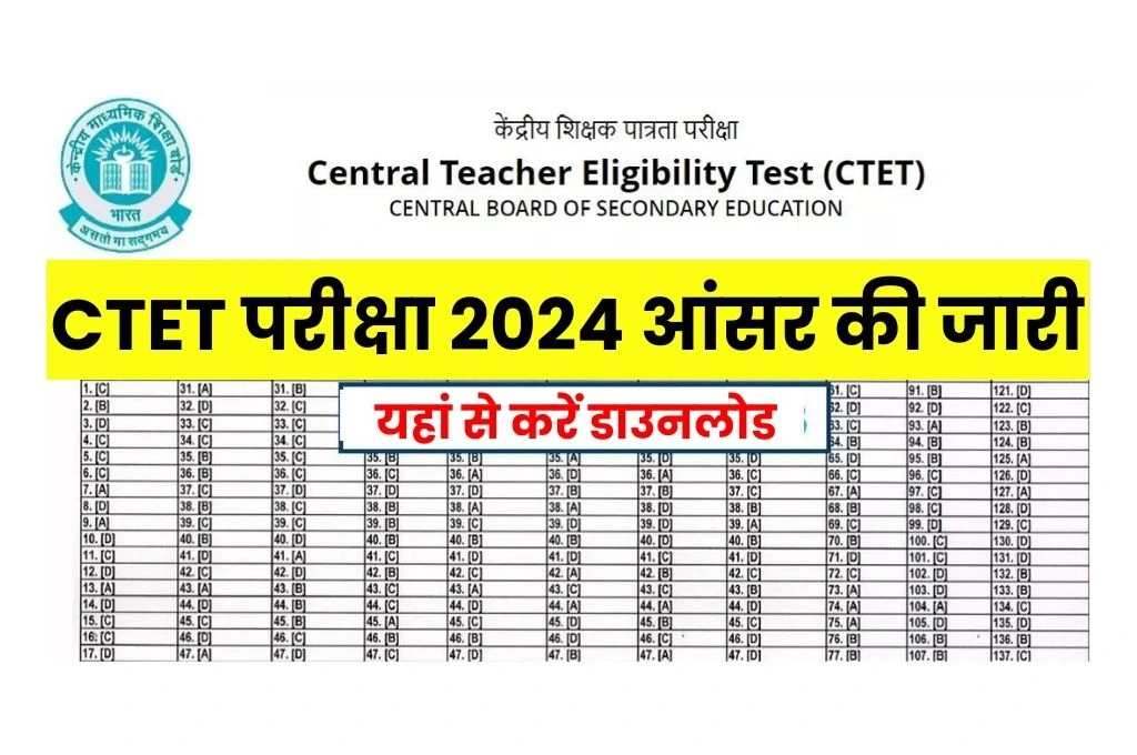 CTET Answer Key Release