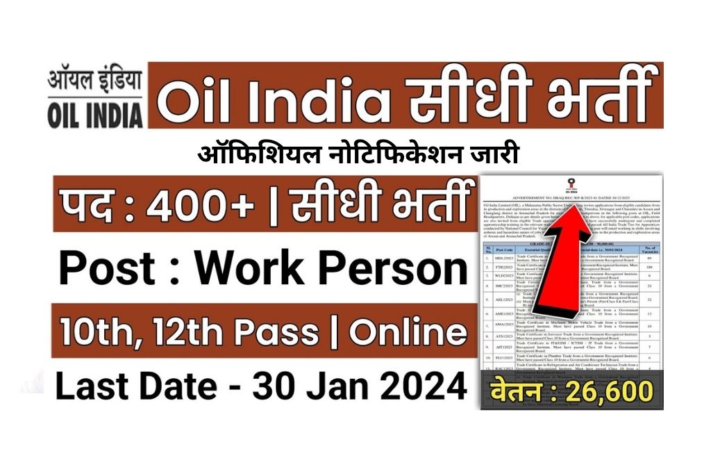 Oil India Vacancy