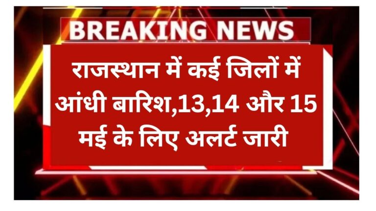 Rajasthan Heat Wave Alert