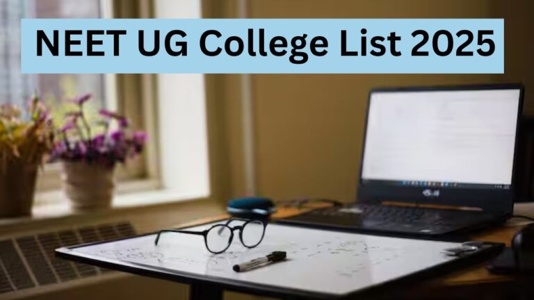 NEET UG College List