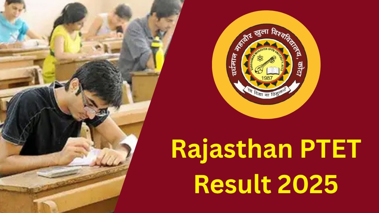 Rajasthan PTET Result 2025