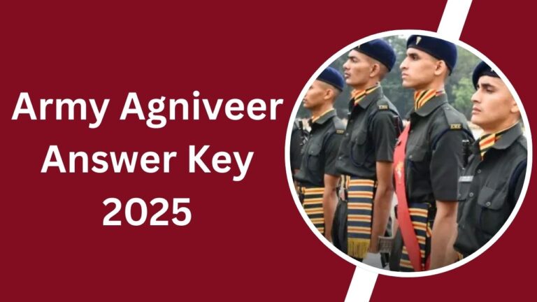 Army Agniveer Answer Key