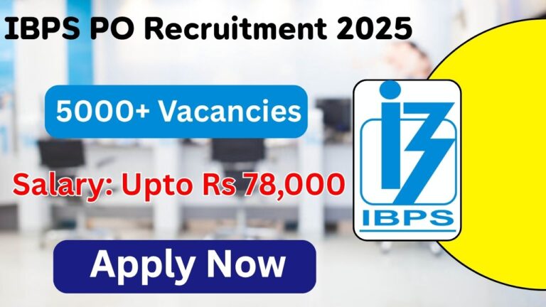 IBPS PO Recruitment 2025