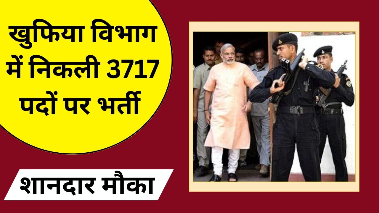 Intelligence Bureau Recruitment 2025