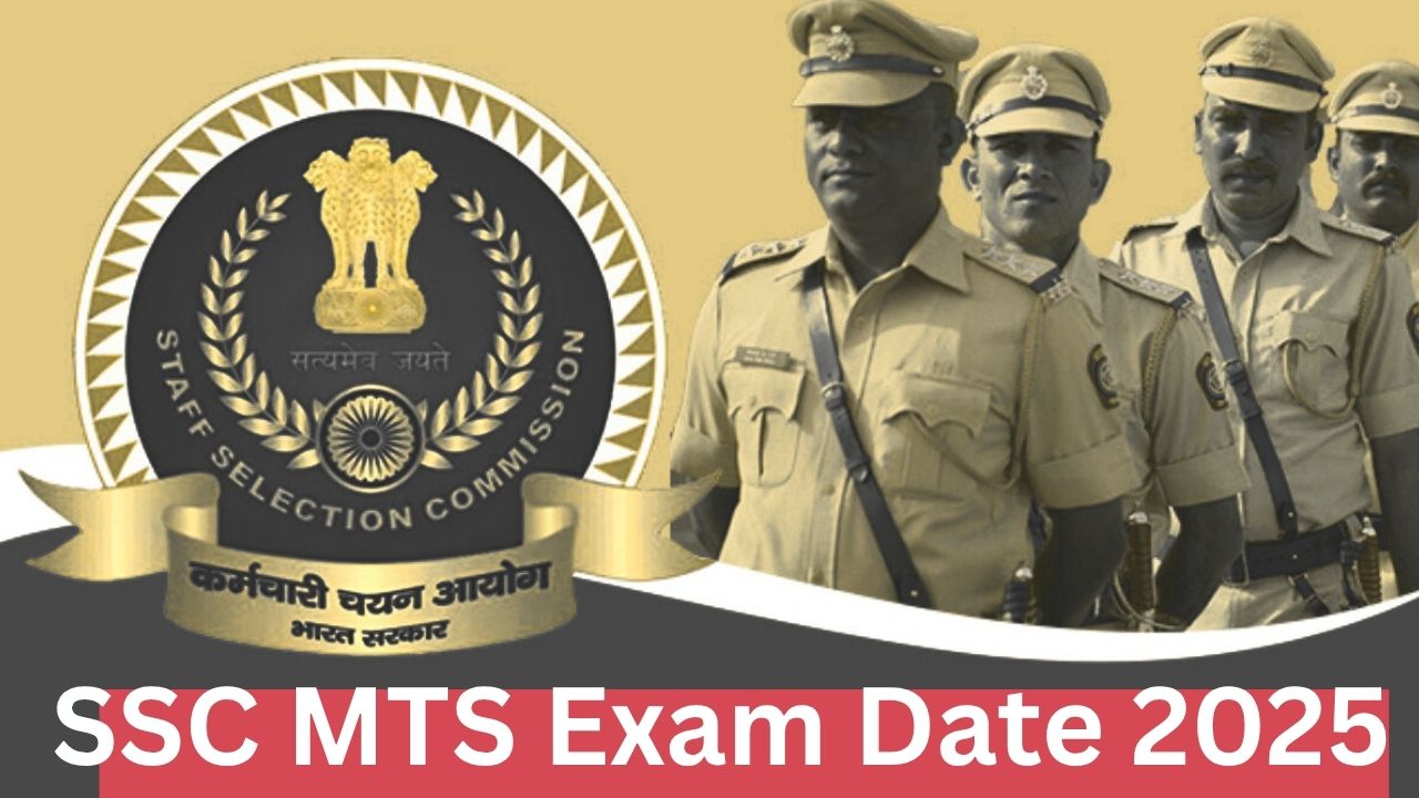 SSC MTS Exam Date 2025