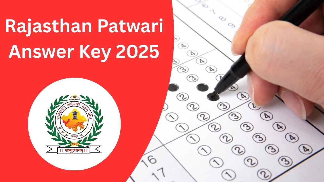 Rajasthan Patwari Answer Key 2025
