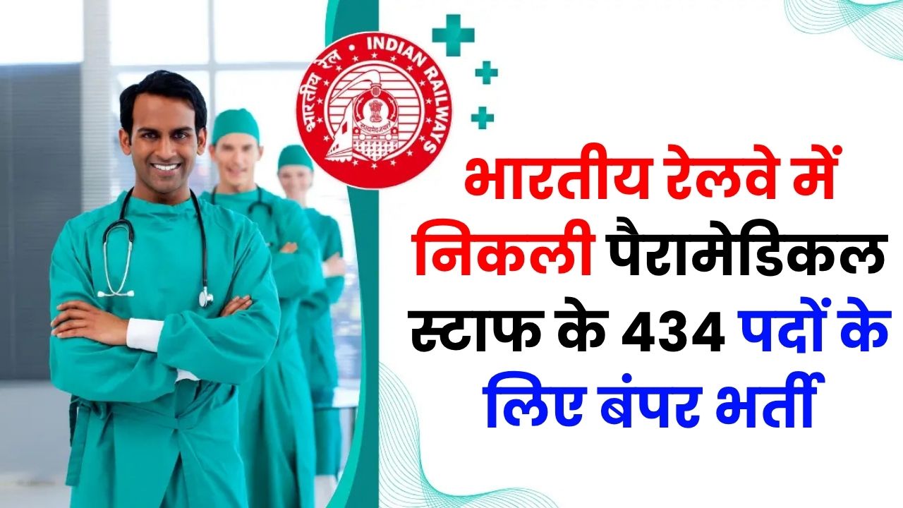 RRB Paramedical Staff Recruitment 2025