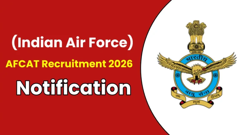 Indian Air Force AFCAT Recruitment 2026