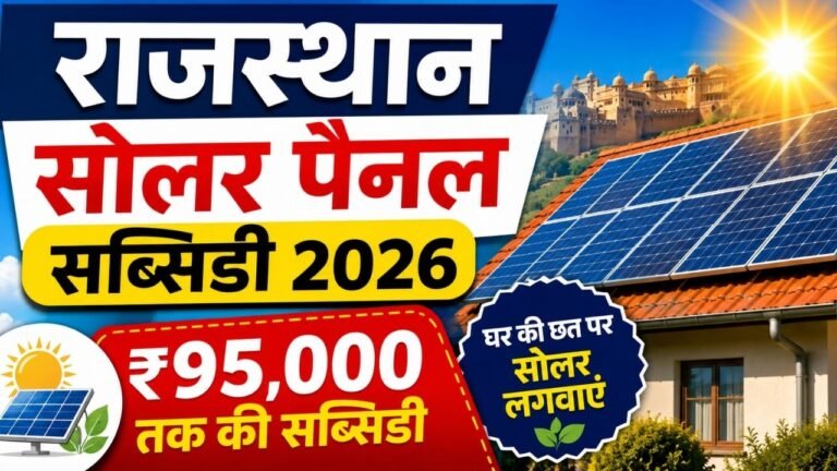 Rajasthan Solar Panel Subsidy 2026