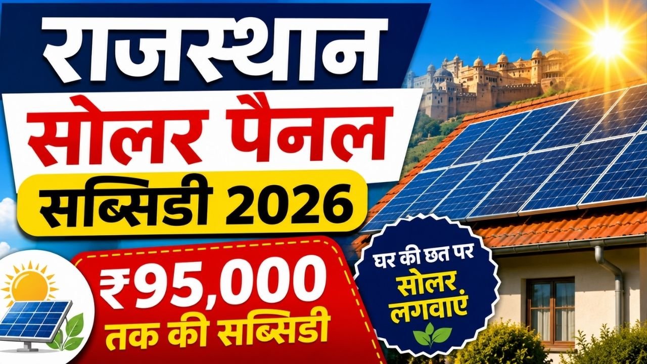 Rajasthan Solar Panel Subsidy 2026