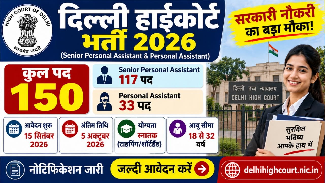 Delhi High Court Recruitment 2026