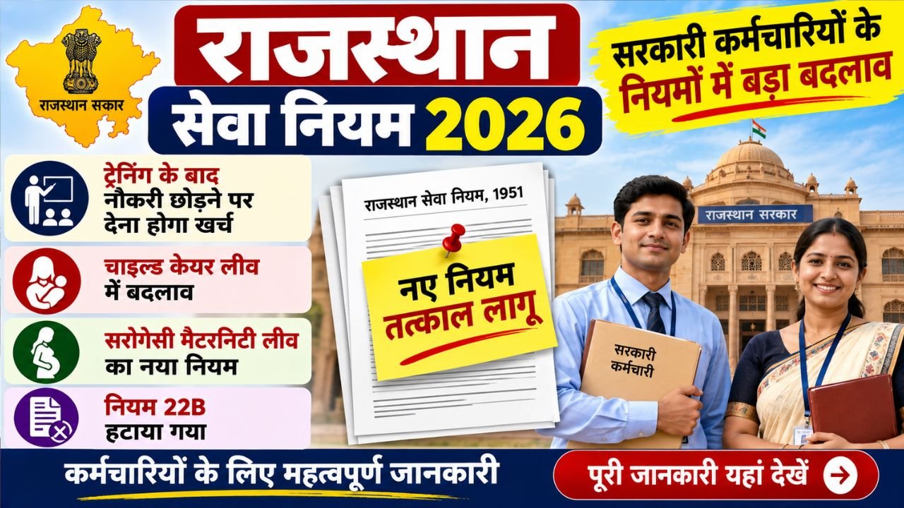 Rajasthan Service Rules 2026