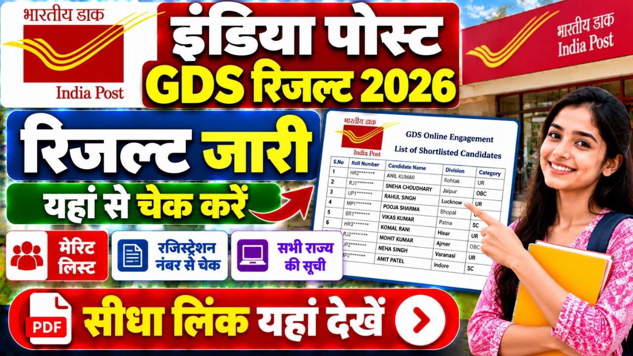 India Post GDS Result 2026